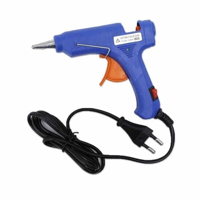 ALAT LEM TEMBAK / GLUE GUN + 4 LEM LILIN BESAR
