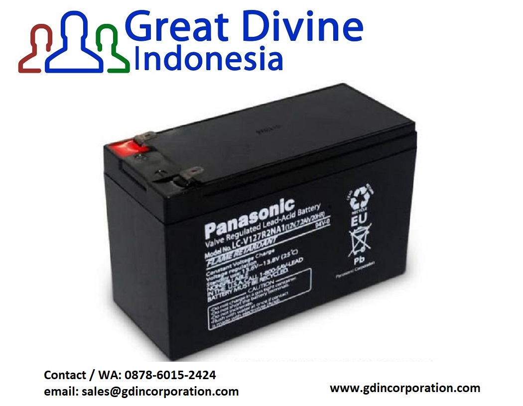 Baterai UPS Panasonic 12V 7A