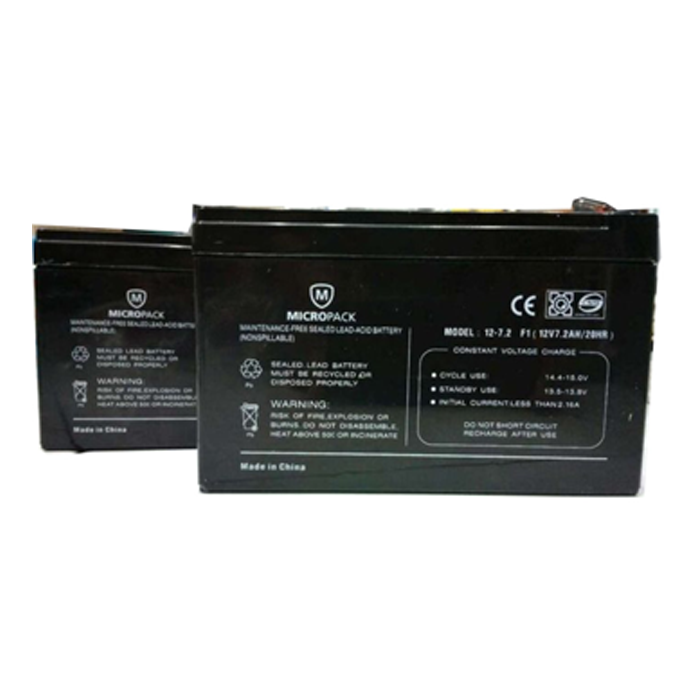 Micropack UPS Battery 12 V 7.02 AH