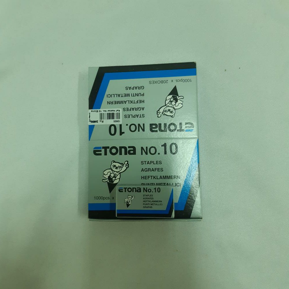 Isi hekter kecil no 10 etona