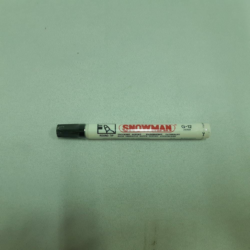 Spidol permenent hitam snowman