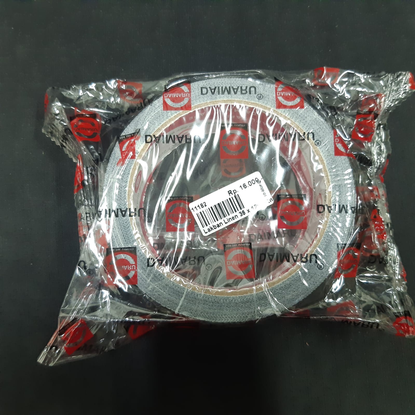Lakban hitam 3 cm daimaru