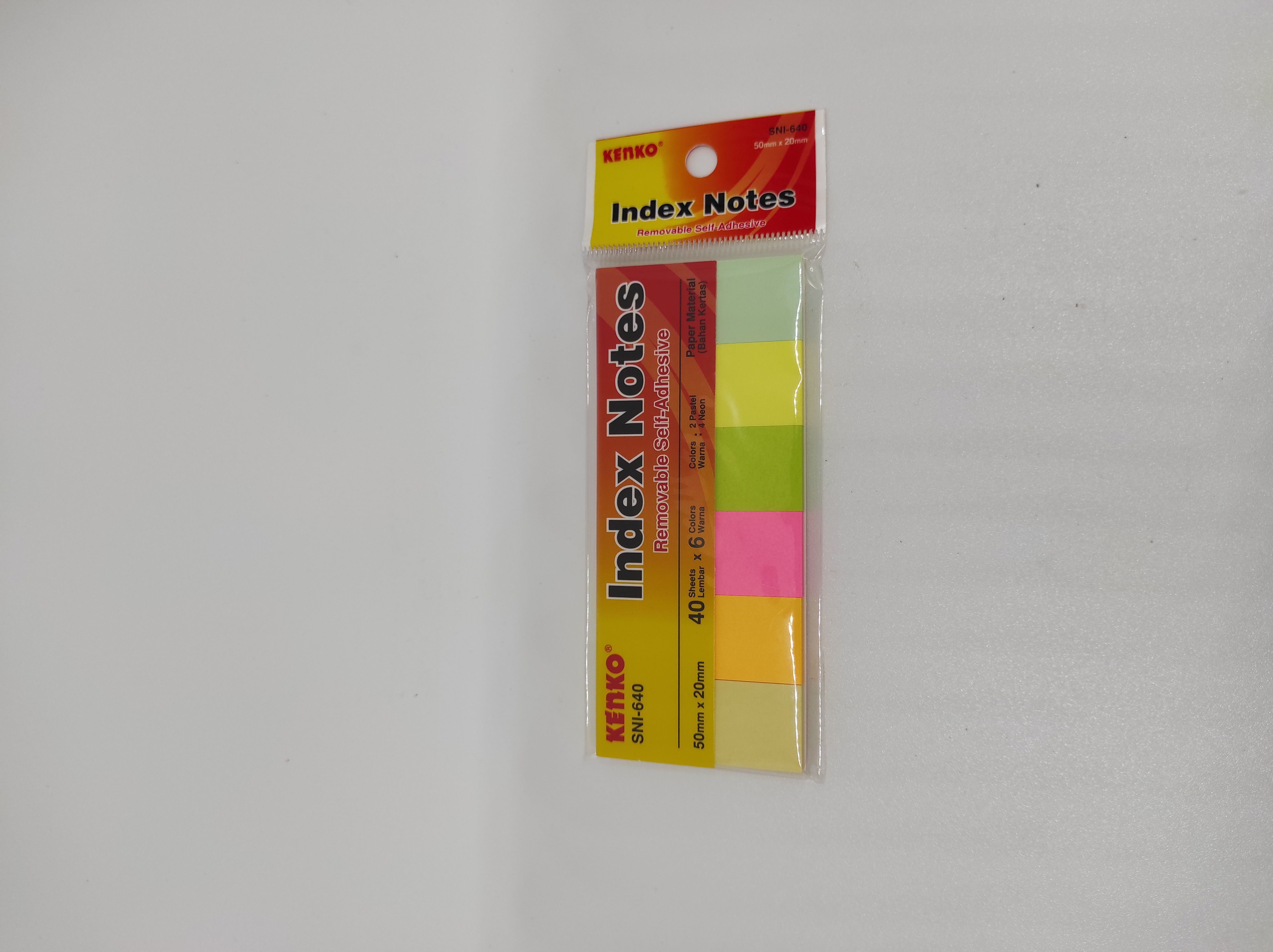 Post it 6 warna Kenko