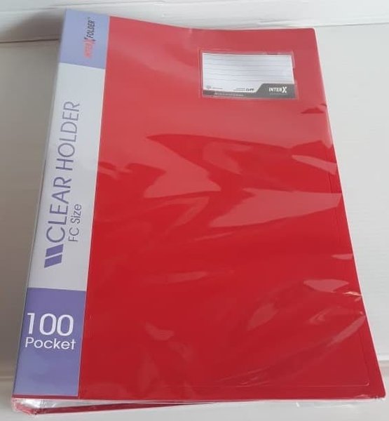 Clear Holder F4 100 Inter X (merah)
