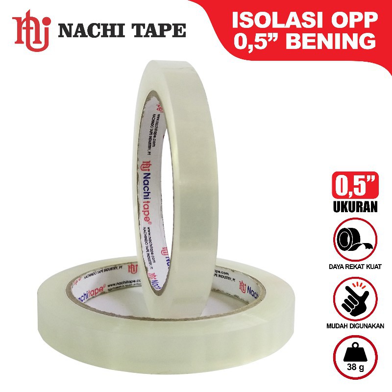 Isolasi Kertas Nachi 0.5 inch TR