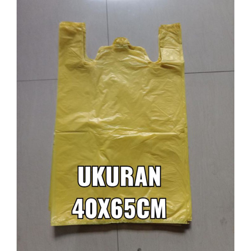 KANTONG PLASTIK KUNING 40 X 65 CM