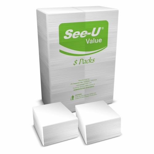 TISSUE POP UP SEE U ISI 8 PACK