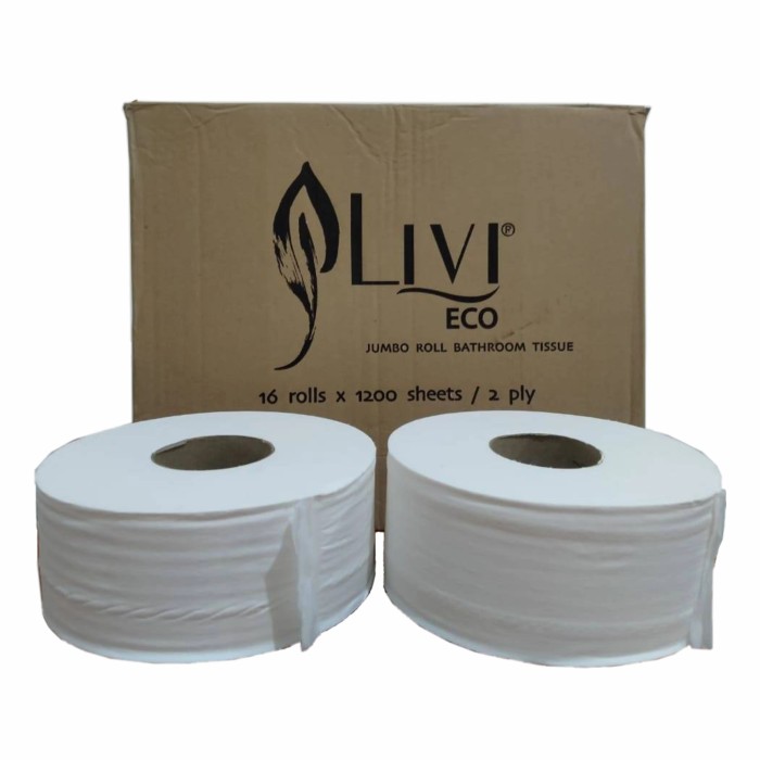TISSUE ROLL JUMBO LIVI ISI 16 ROLL