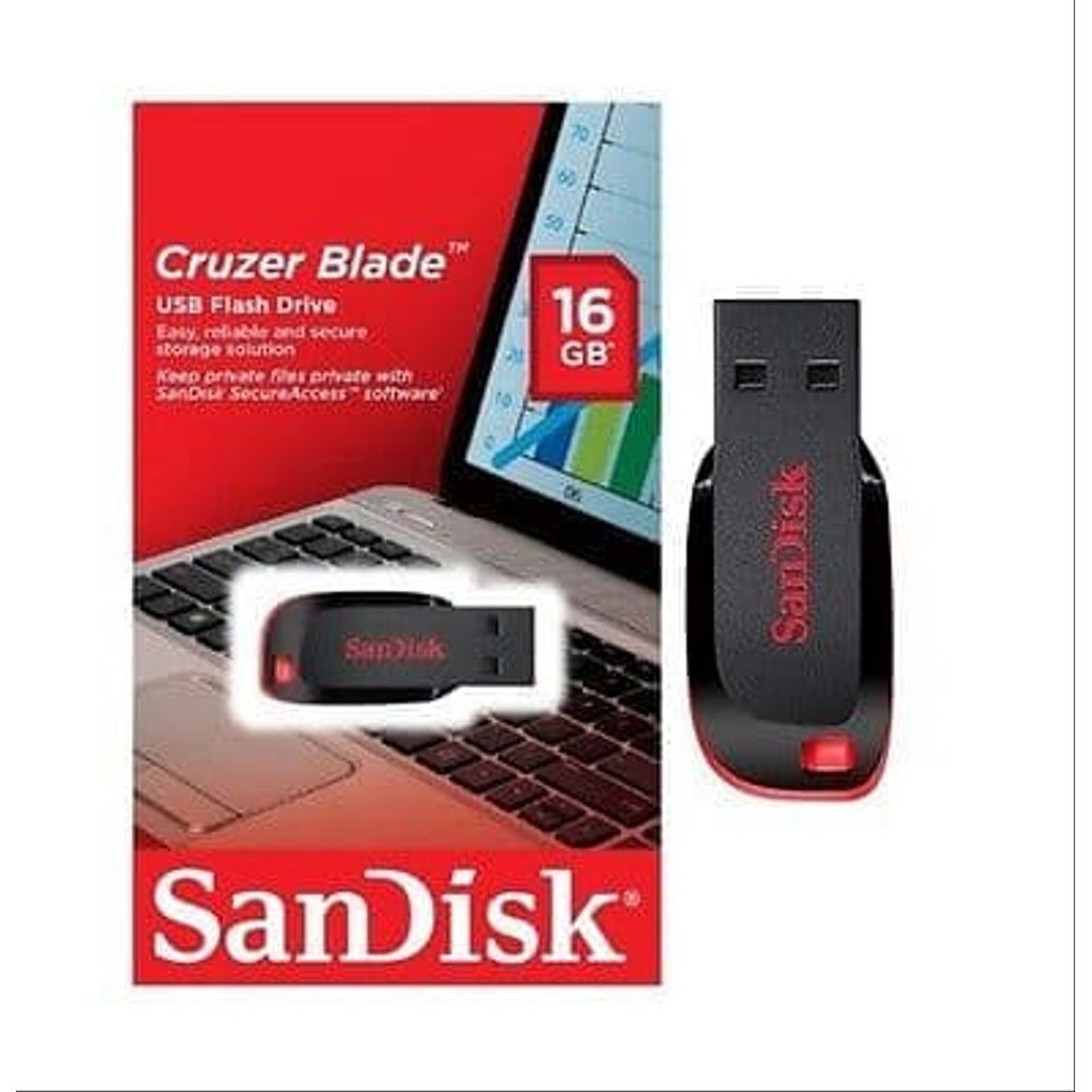 Flashdisk Sandisk 16 GB Cruzer Blade CZ50