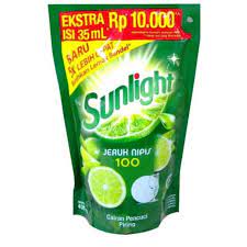 Sabun Pembersih Piring Refill Sunlight 435 ml Jeruk Nipis