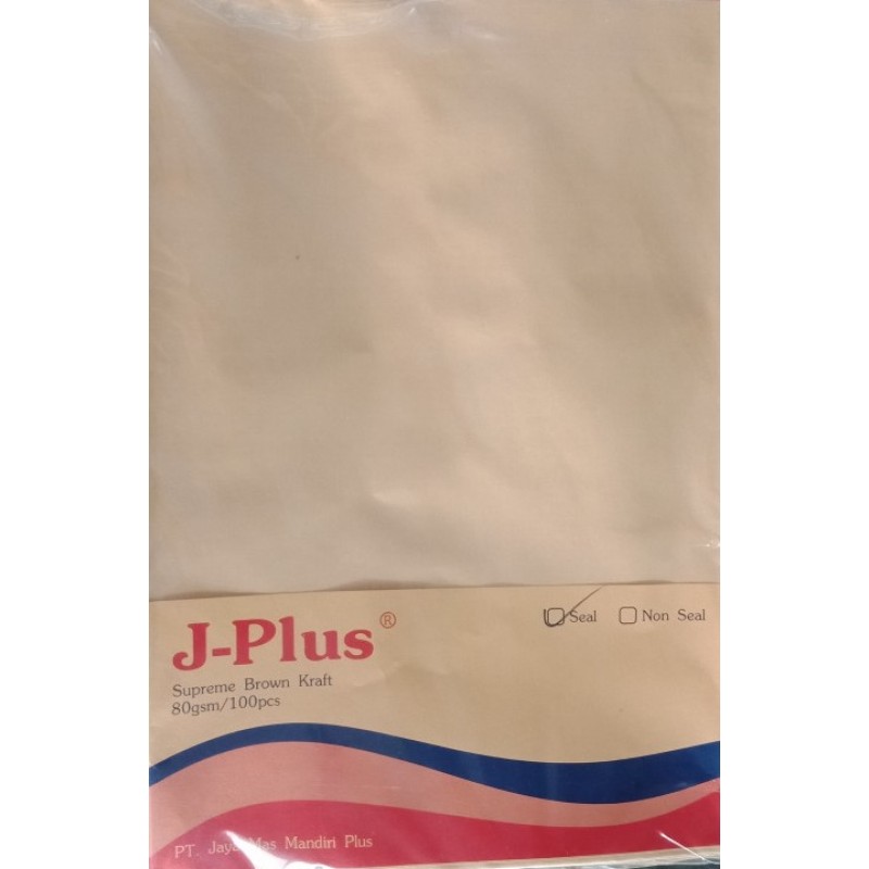 Amplop Samson J Plus Extra Folio Seal Isi 100