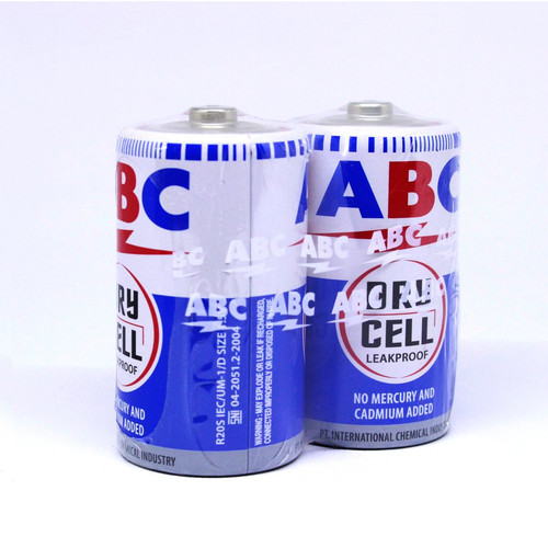 Baterai ABC Biru R14 Isi 2