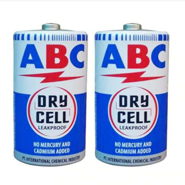 Baterai ABC Biru R20 Isi 2 Pc