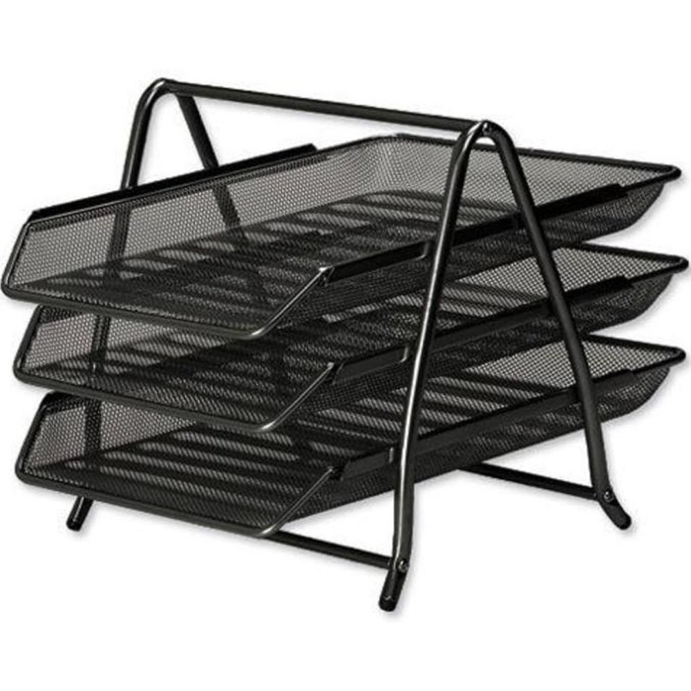 Dokumen Tray Besi 3 Layers V One Hitam H2003