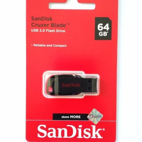 Flashdisk Sandisk 64 GB Cluzer Blade CZ50