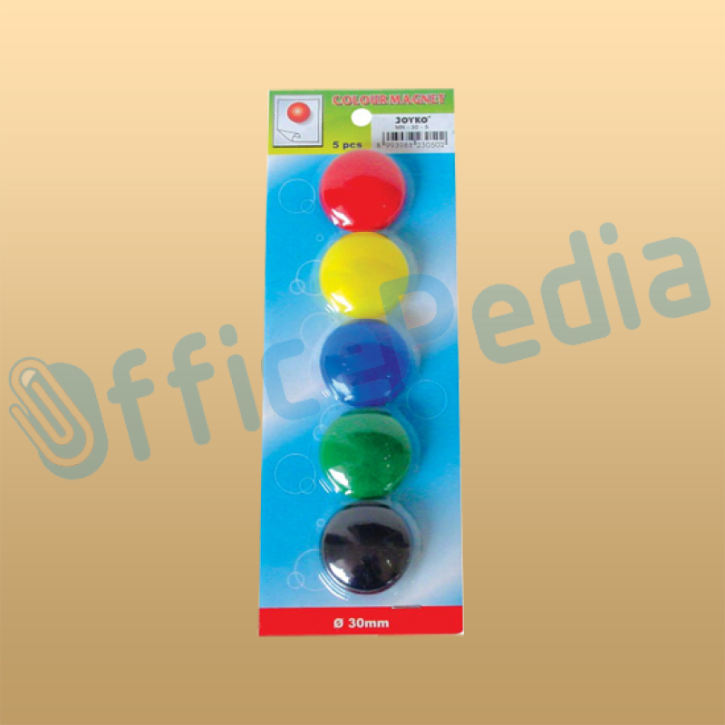 Magnet Board Joyko ukuran 30 mm isi 5