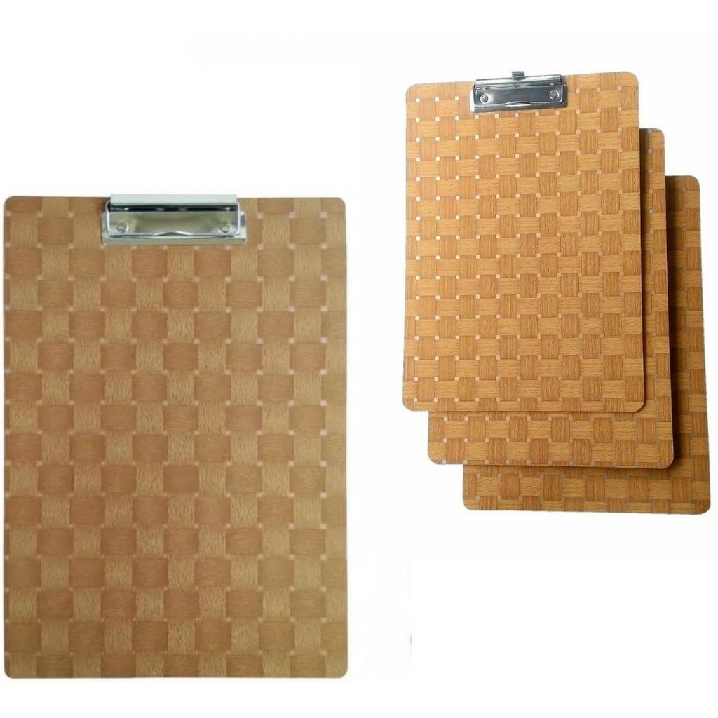 Papan Scanner (Clip Board) Kayu