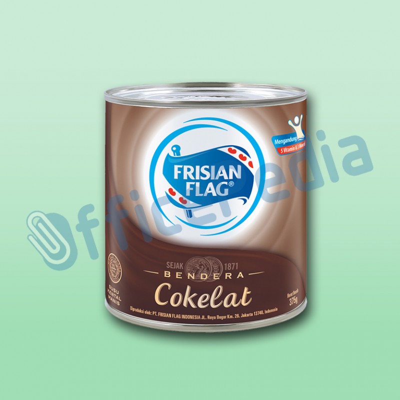Susu Kental Manis Frisian Flag Kaleng Klik Coklat