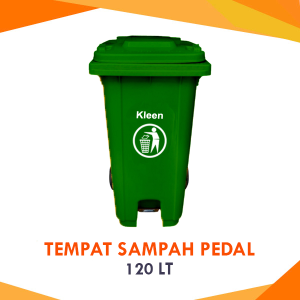 TEMPAT SAMPAH 120 LITER PEDAL