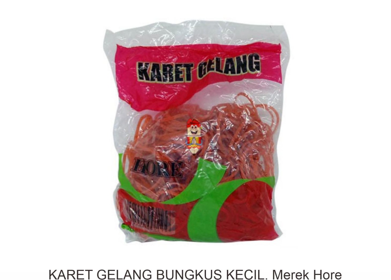 KARET GELANG BUNGKUS KECIL