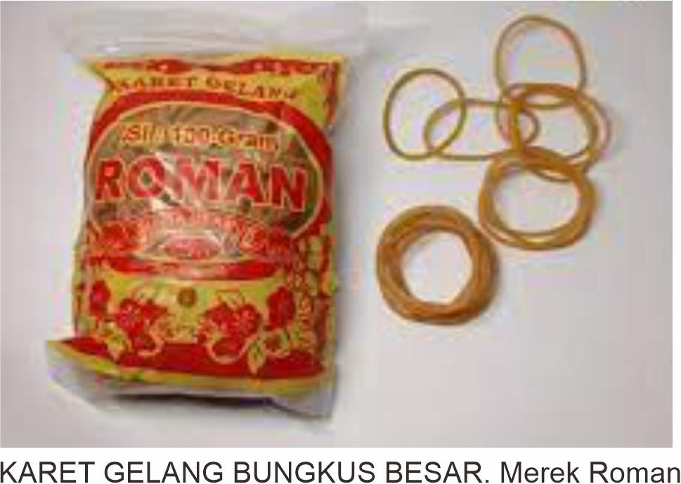 KARET GELANG BUNGKUS BESAR