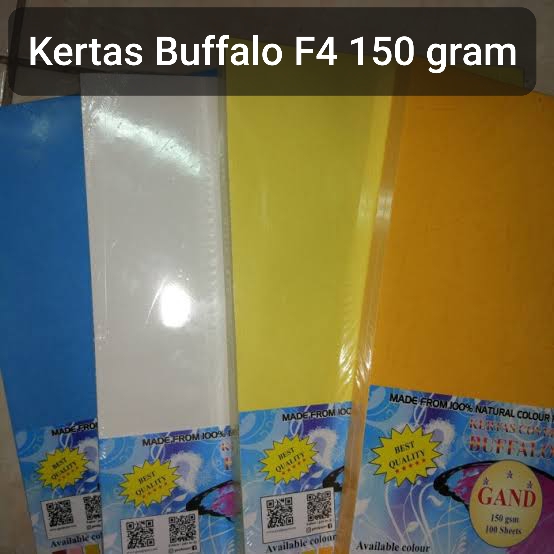 KERTAS BUFFALO F4 150GSM