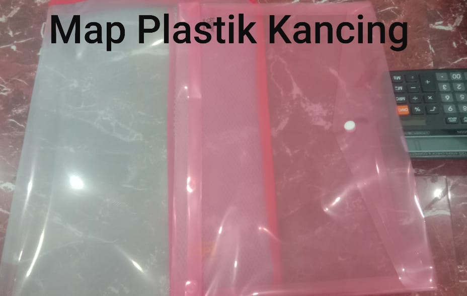 MAP PLASTIK KANCING