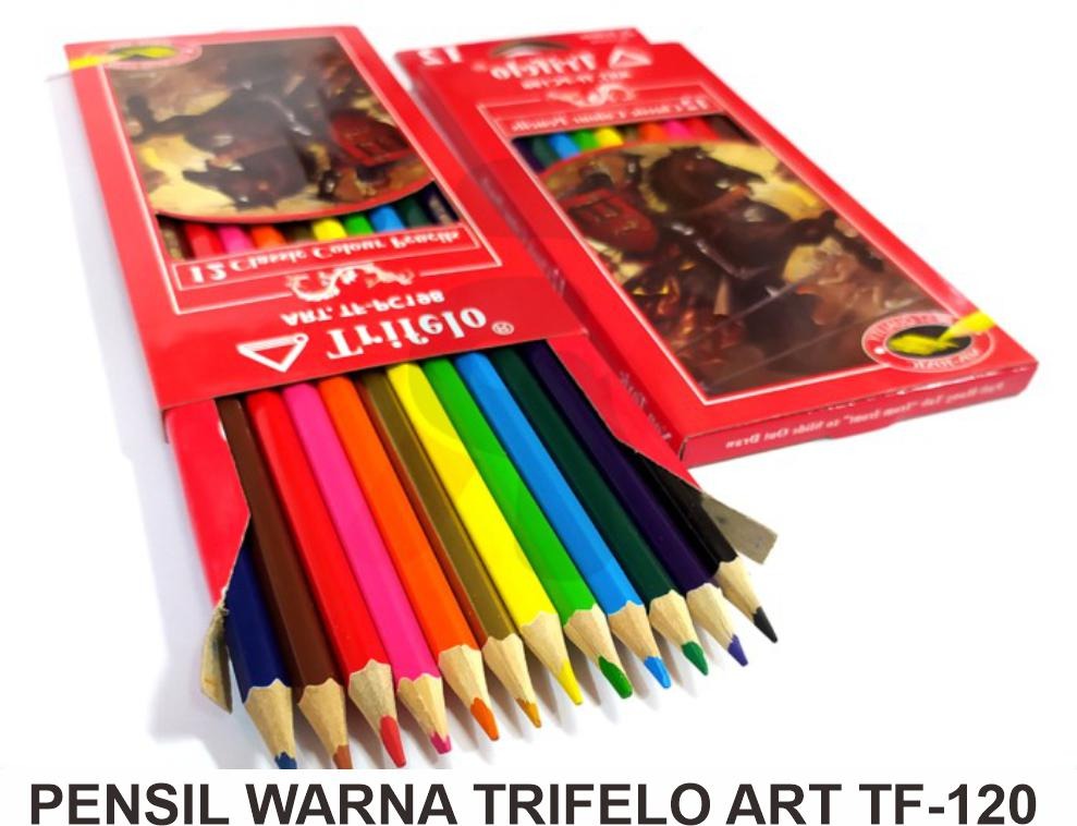 PENSIL WARNA TRIFELO ART TF-120