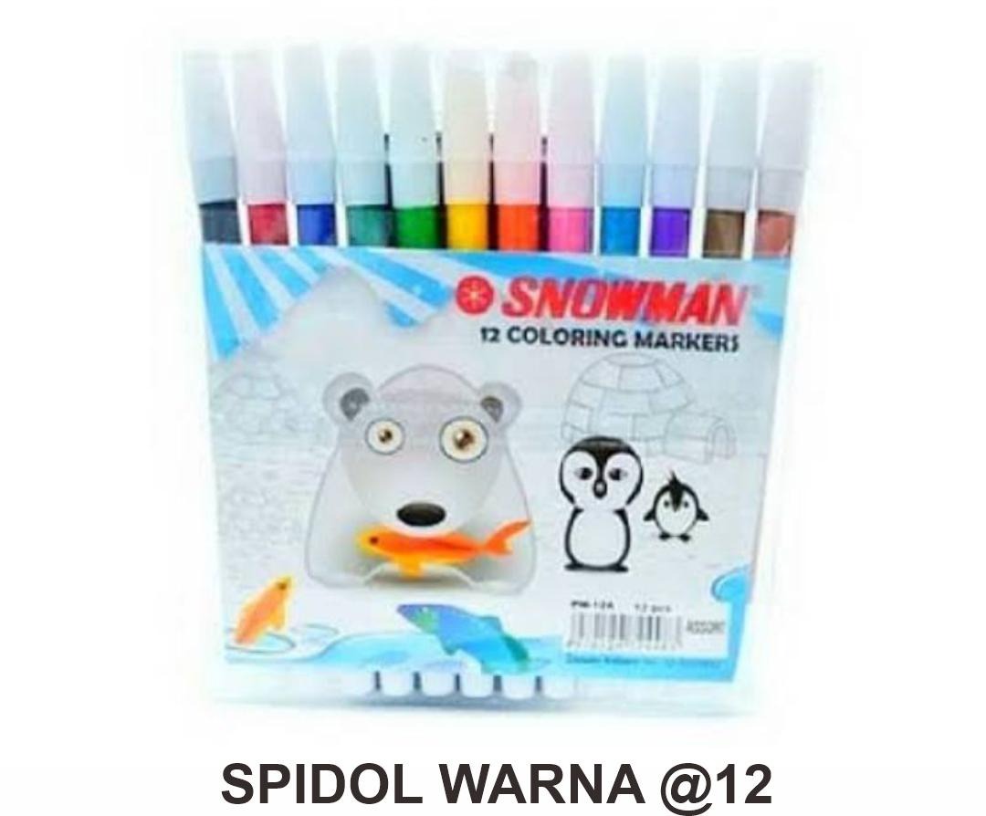 SPIDOL WARNA @12