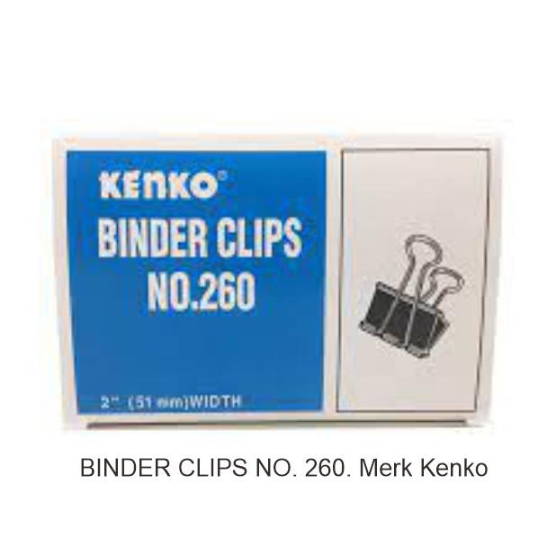 BINDER CLIPS NO. 260