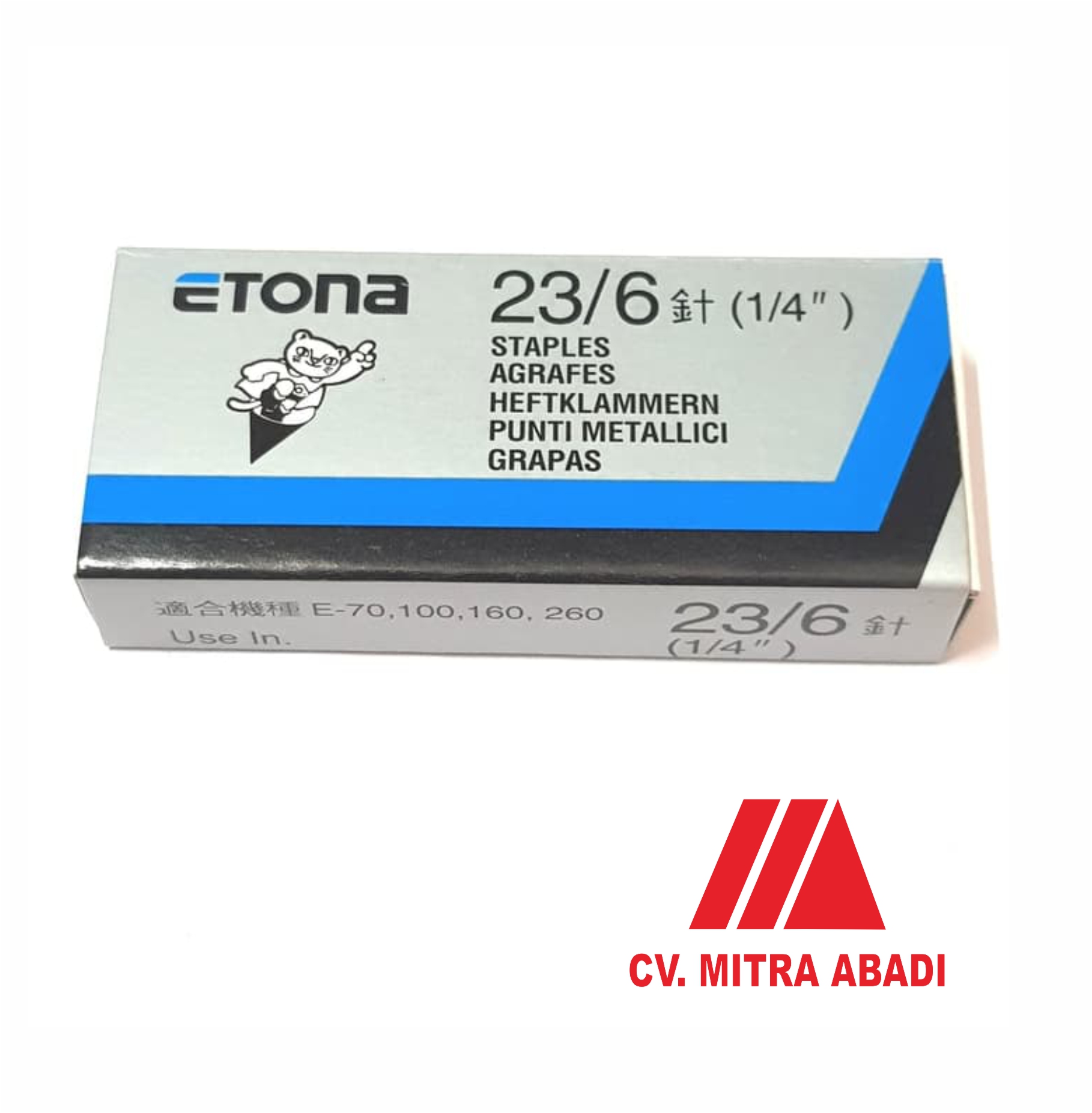 ETONA STAPLES 23/6 (REFILL)