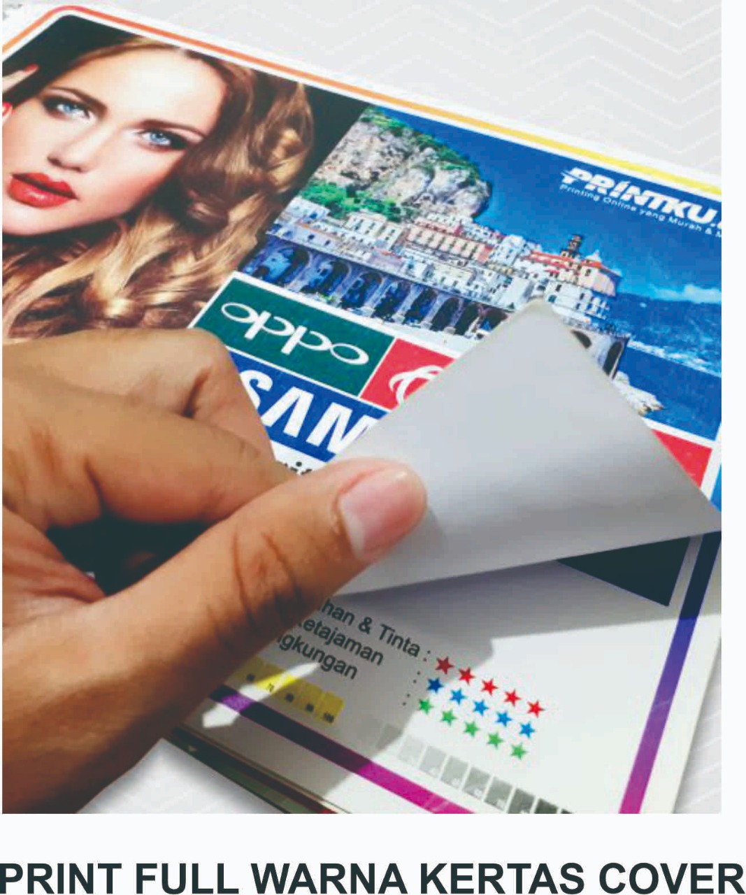 PRINT WARNA FULL + KERTAS COVER