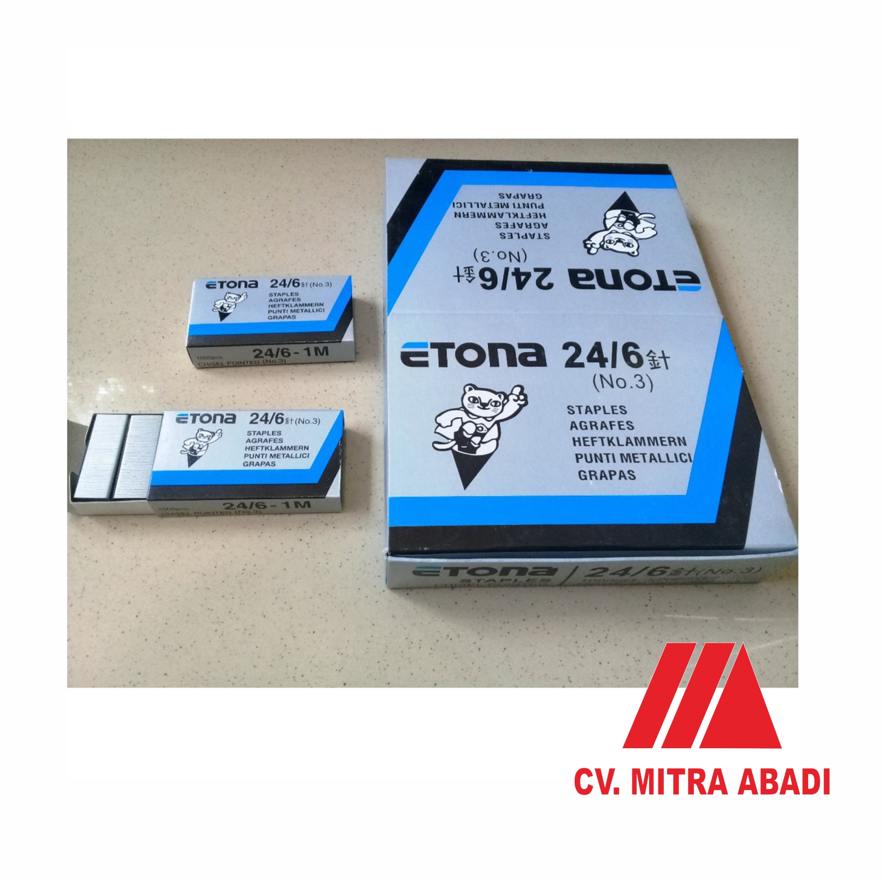 ETONA STAPLES REFILL 24/6 (REFILL)