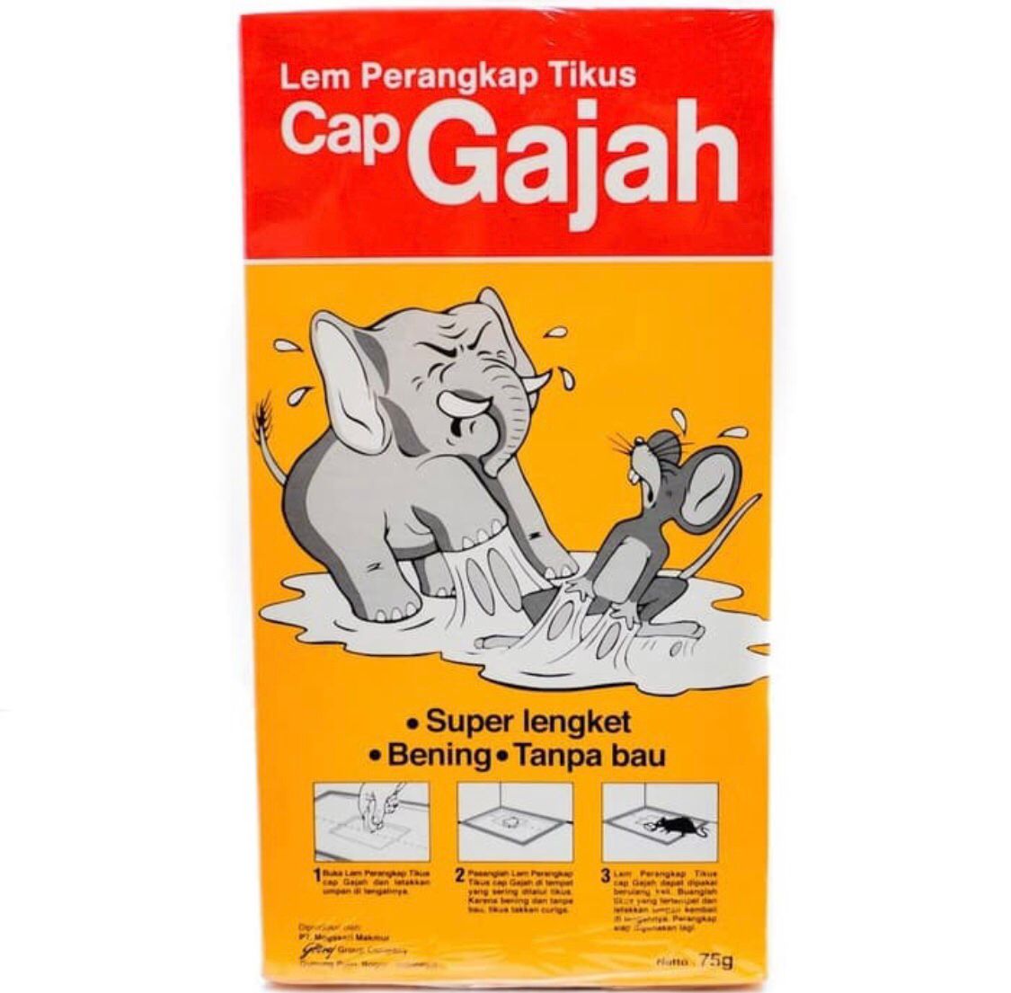 Lem Tikus Cap Gajah Trap