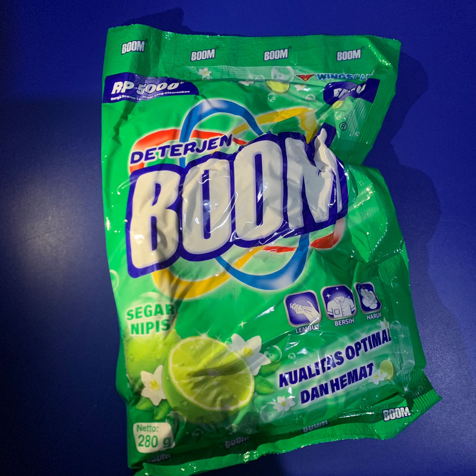 Detergent / Sabun Cuci Pakaian Merk Boom 305 gram
