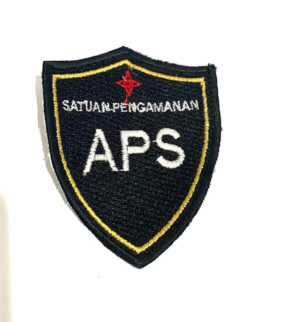 Bordir Badge Logo Satpam Perusahaan