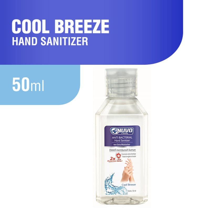 HAND SANITIZER ANTISEPTIC GEL NUVO 50ML