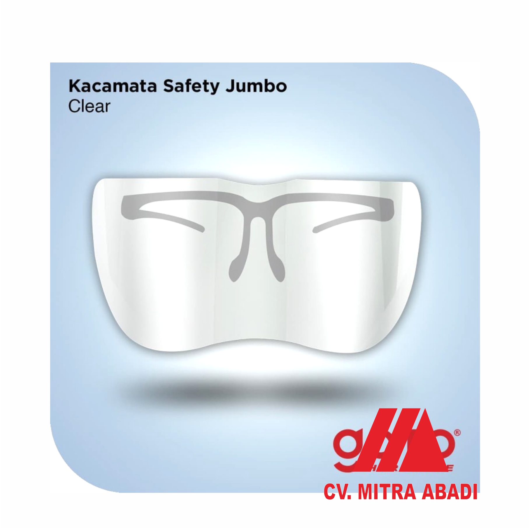 FACE SHIELD (MIKA TEBAL)