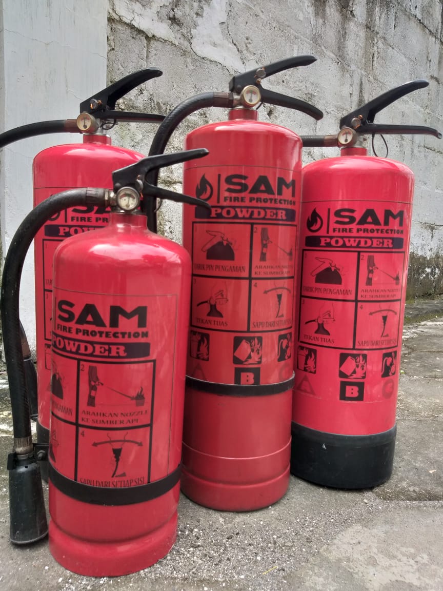 Fire Protection System (APAR/Hydrant System/Alarm System/APD) SAM Dry Chemichal Powder 3kg