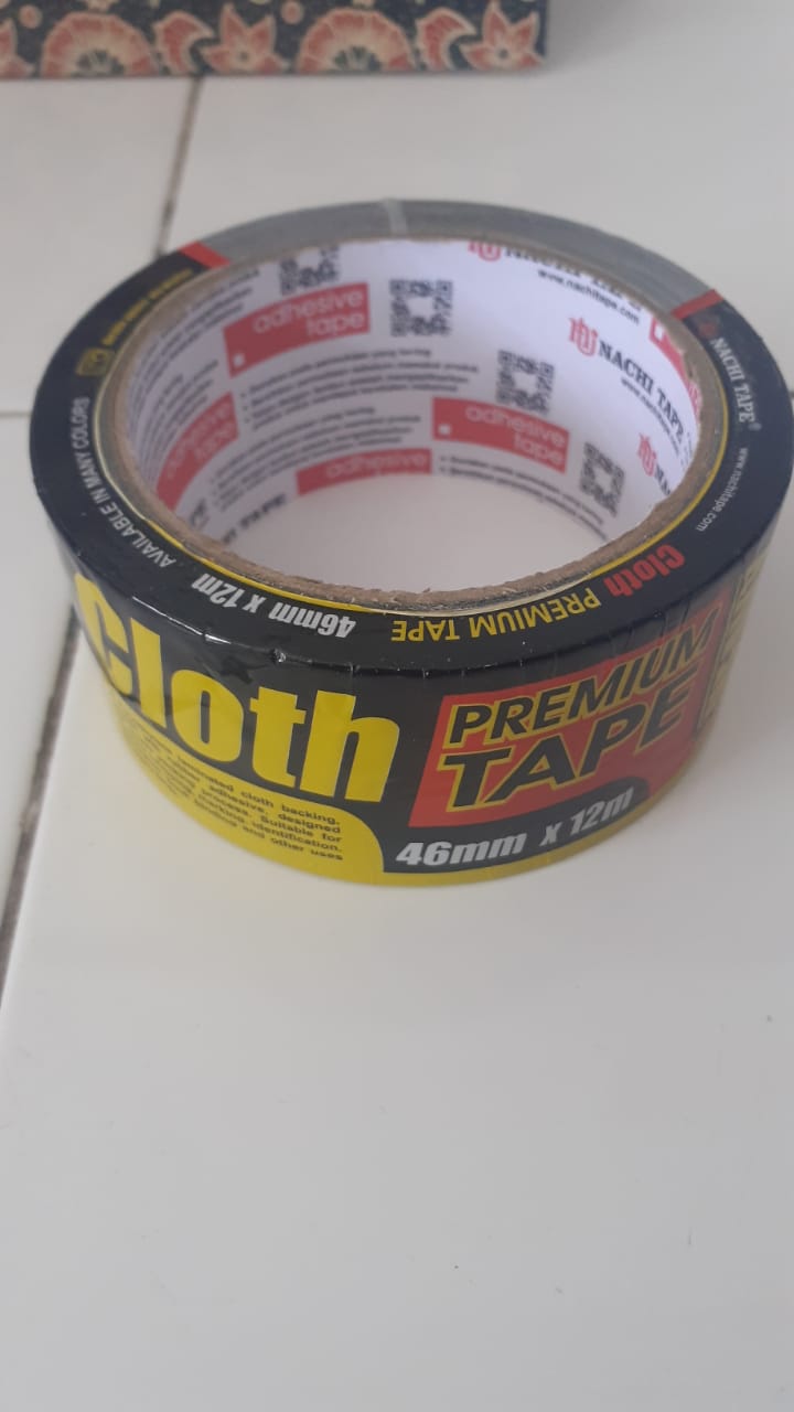 Cloth NC Nachi 46 mm x 12 M Hitam