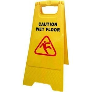 WET FLOOR SIGN